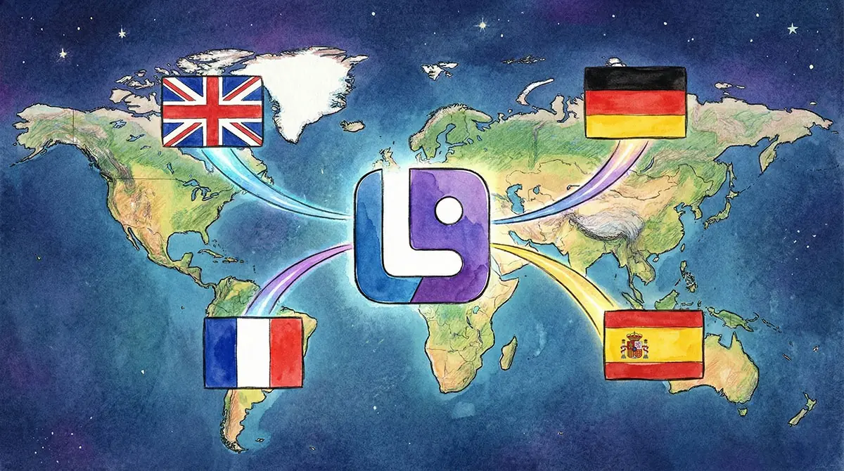 زبانهای المانی، فرانسه، اسپانیایی و انگلیسی در لنگیک