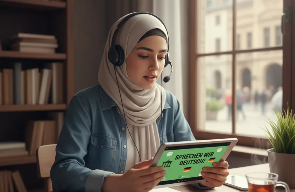 تمرین عملی و ارتباط با آلمانیزبانها